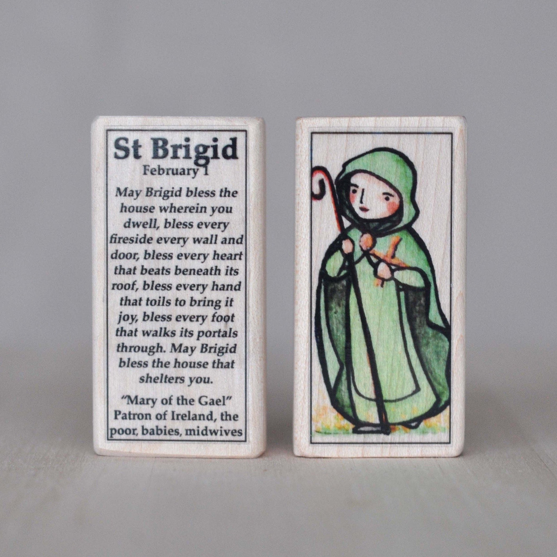Brigid of Ireland // Patron Saint Block