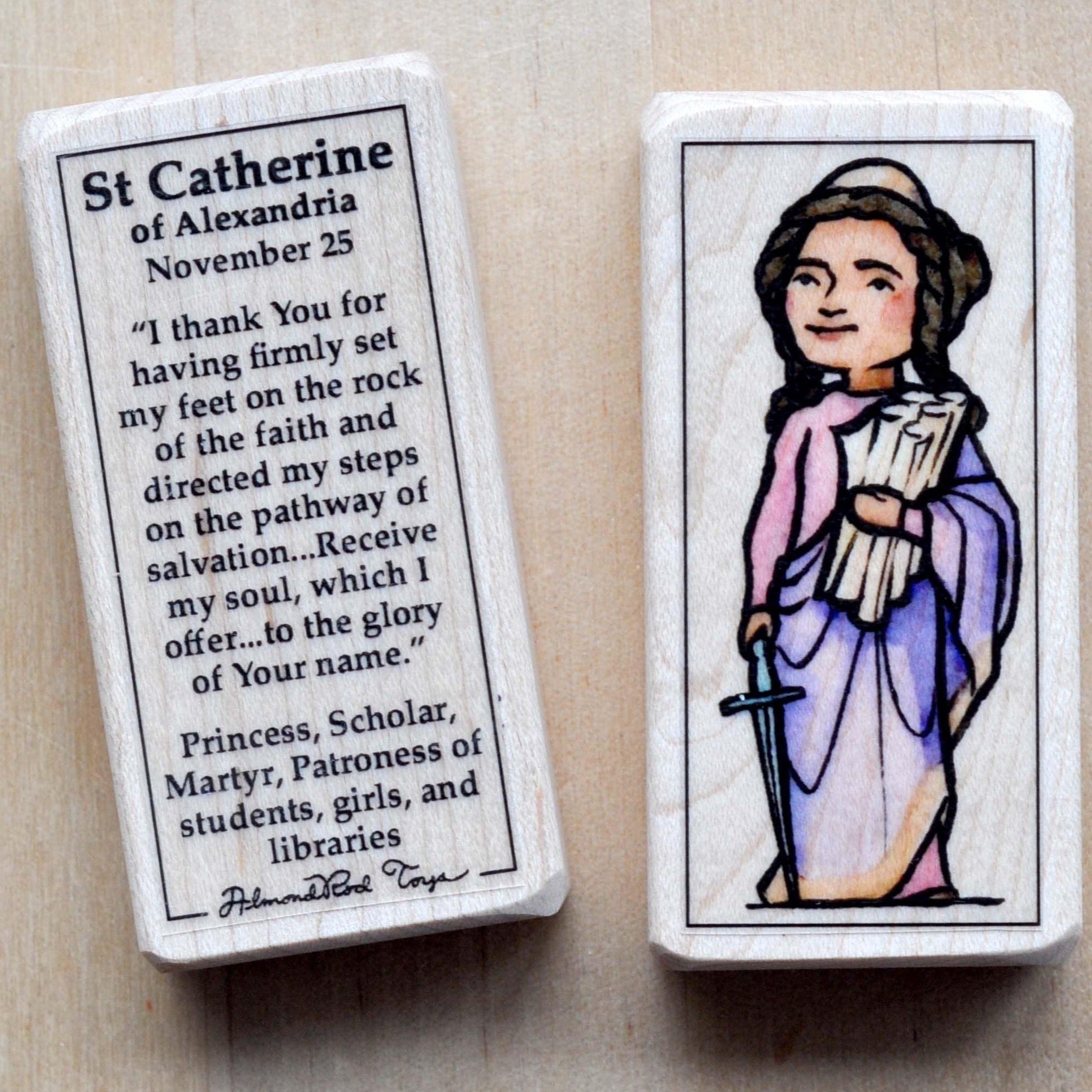 Catherine of Alexandria // Patron Saint Block