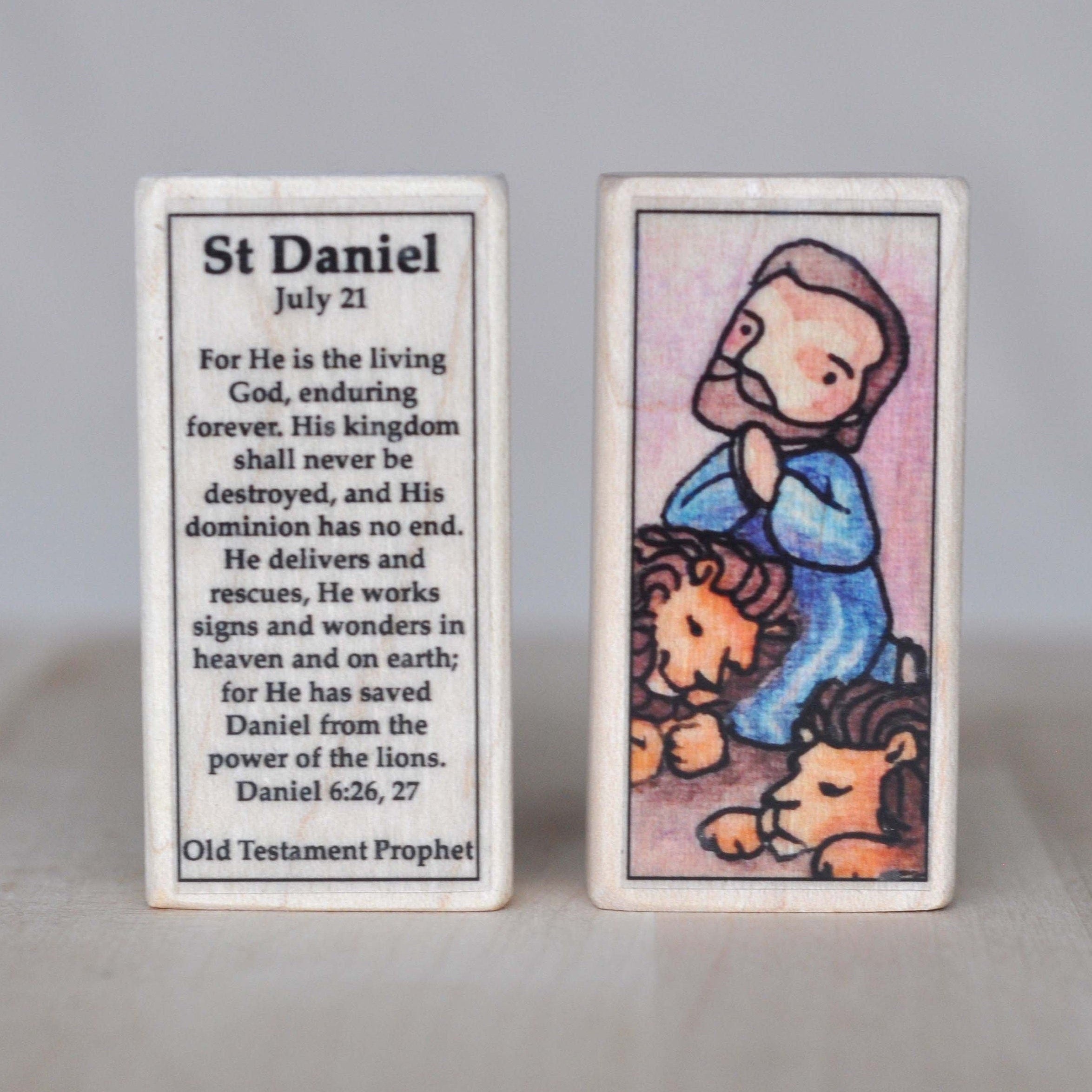 Daniel of the Old Testament // Patron Saint Block