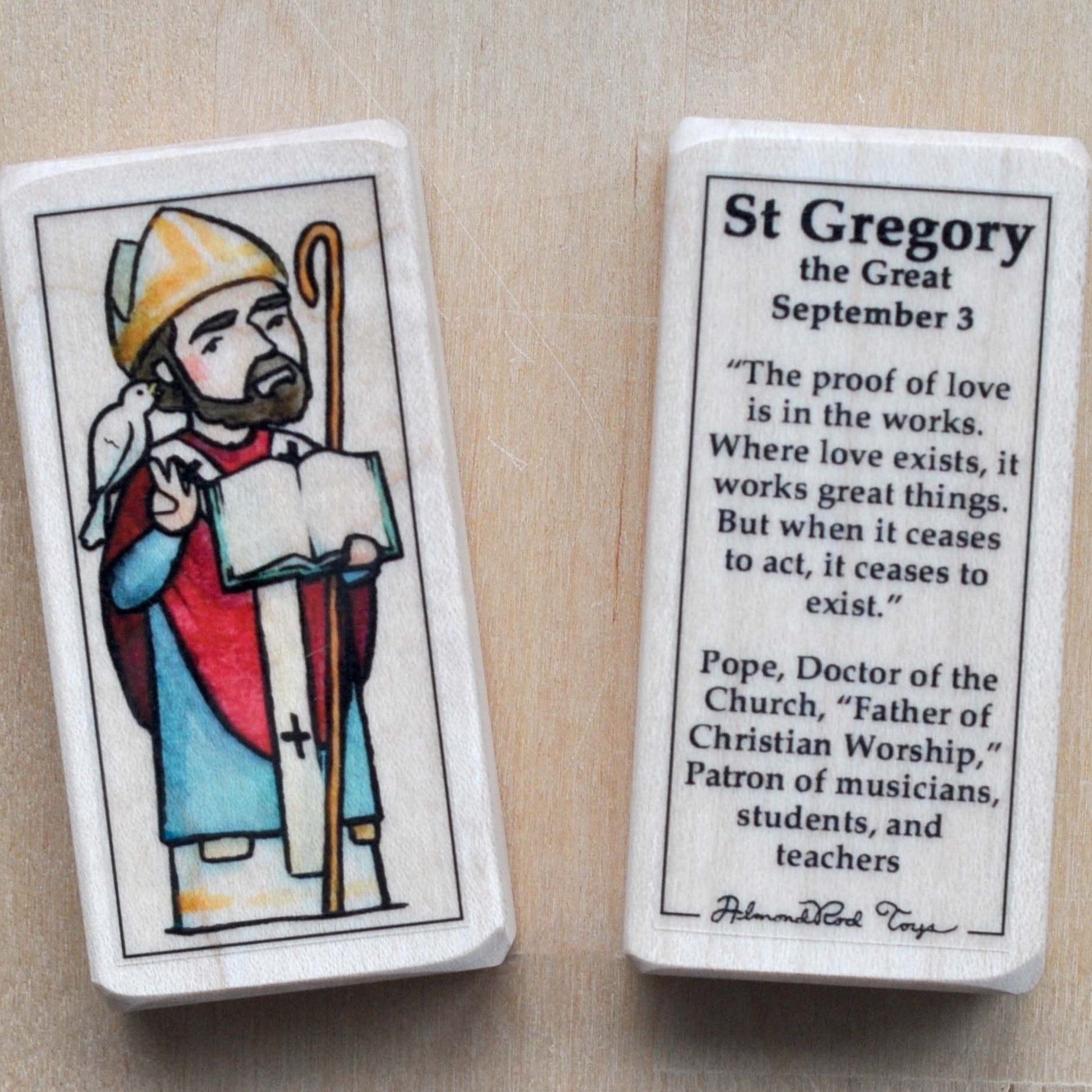 Gregory the Great // Patron Saint Block