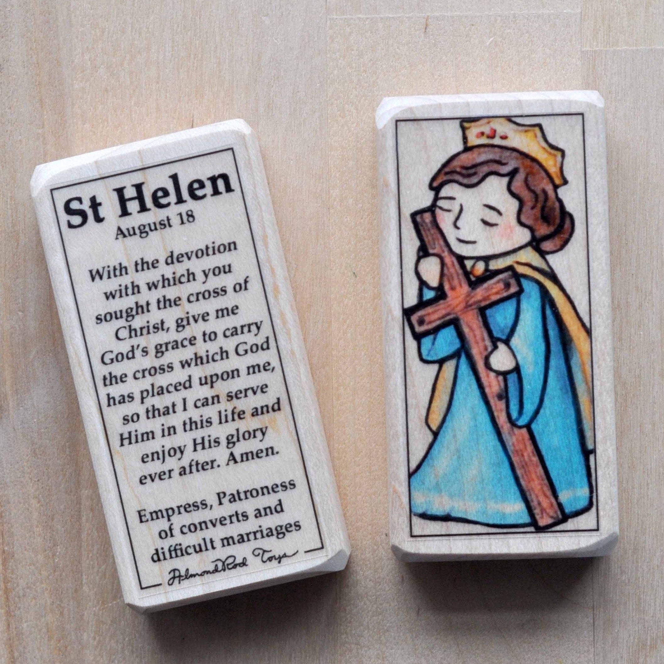 Helen or Helena // Patron Saint Block