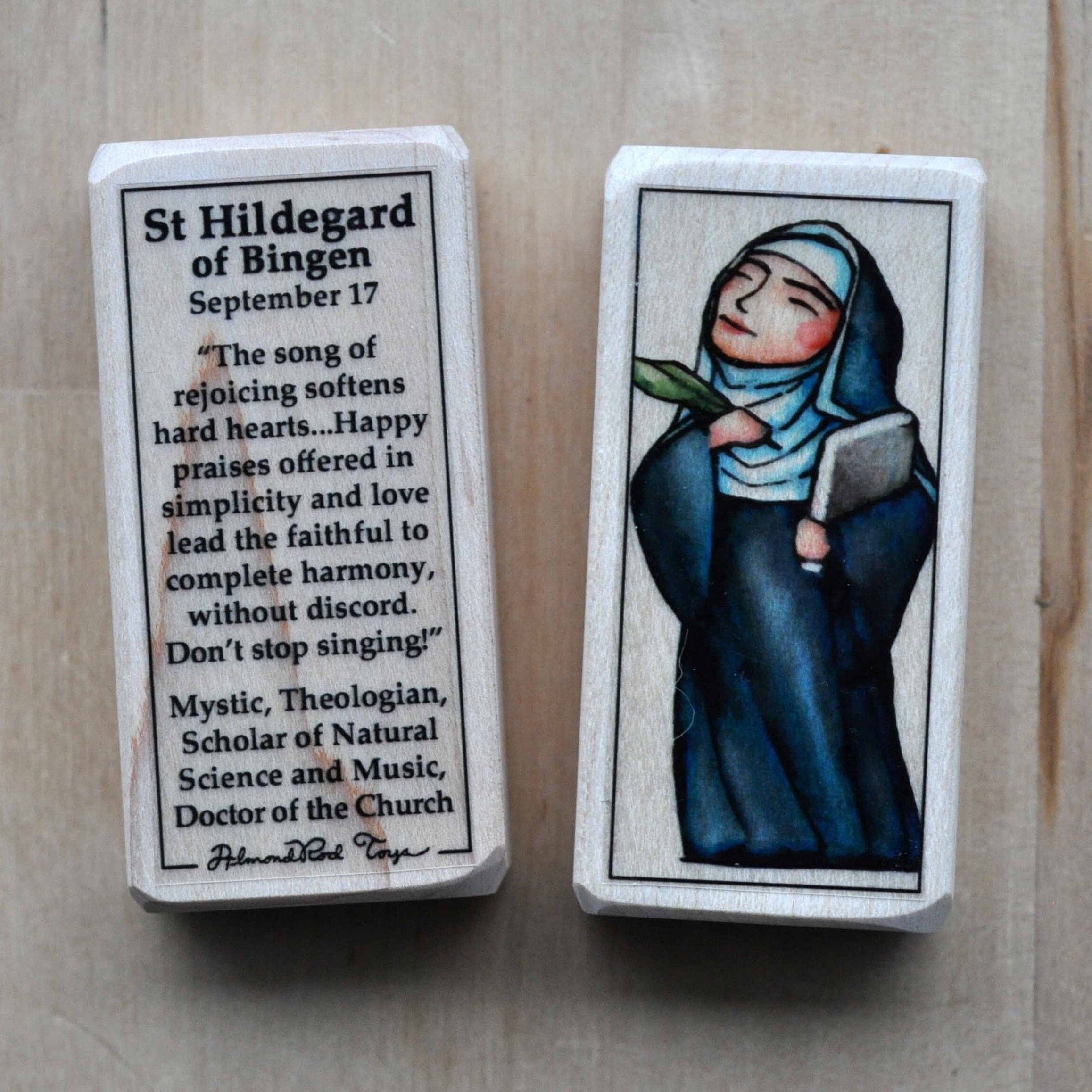 Hildegard of Bingen // Patron Saint Block