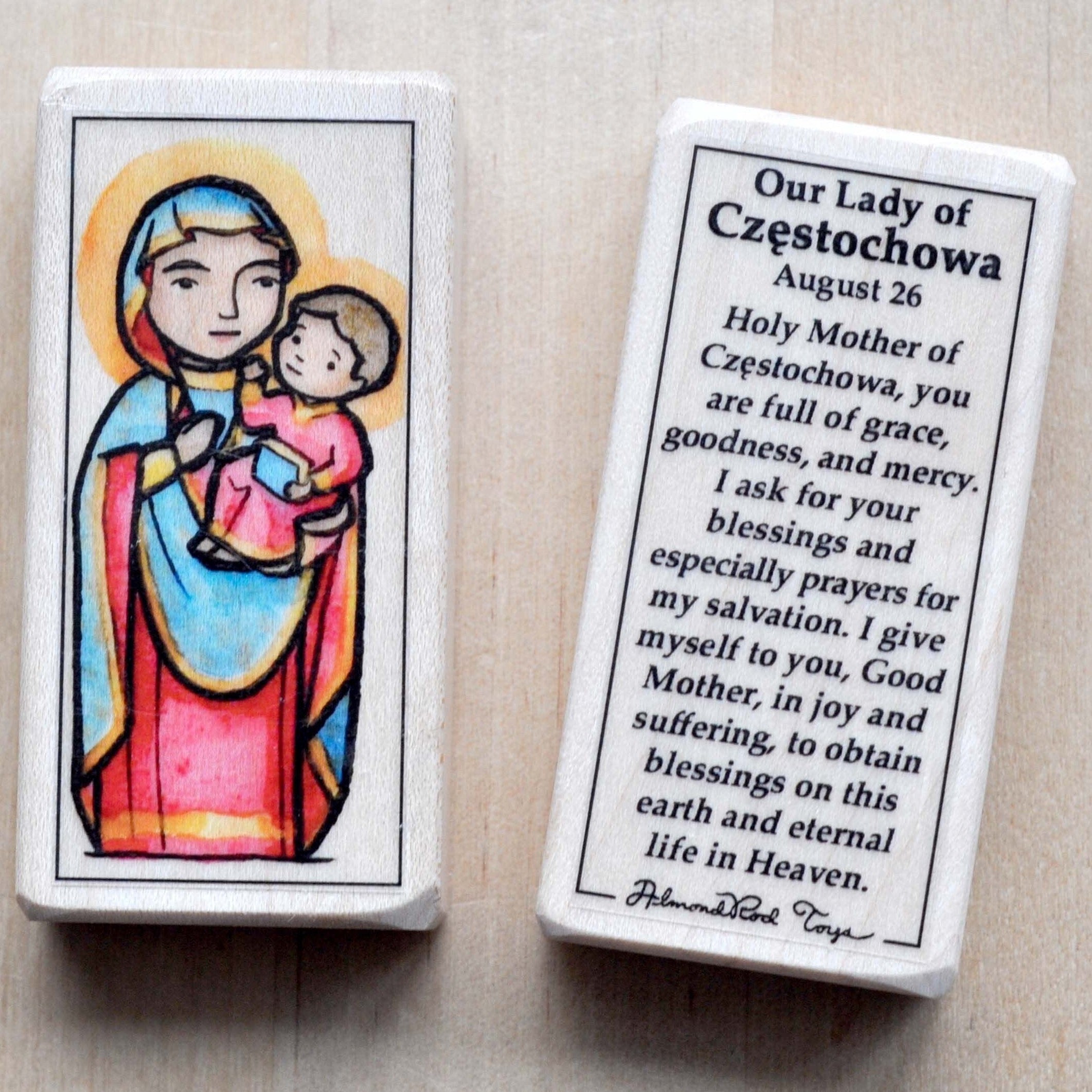 Our Lady of Czestochowa // Patron Saint Block