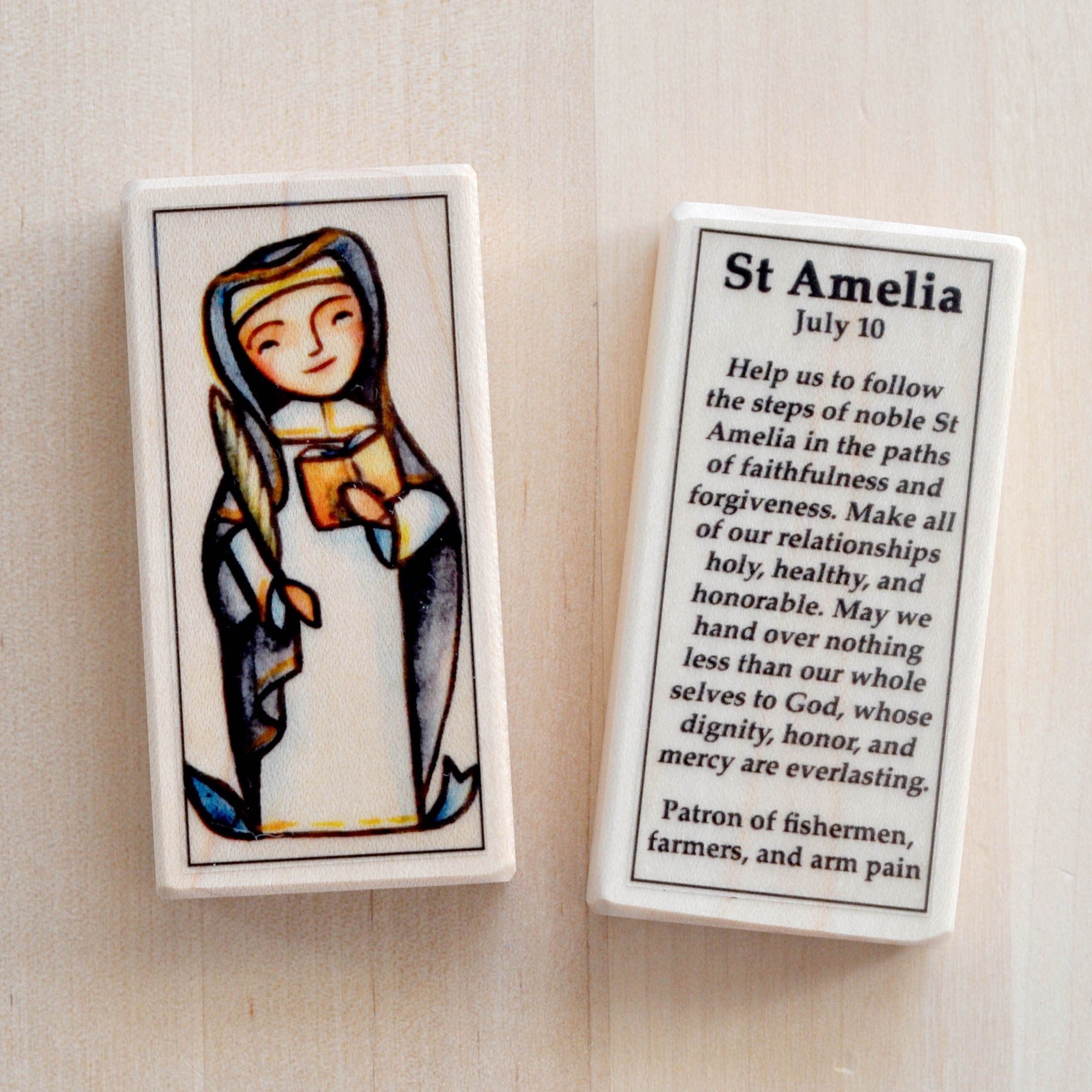 Amelia // Patron Saint Block