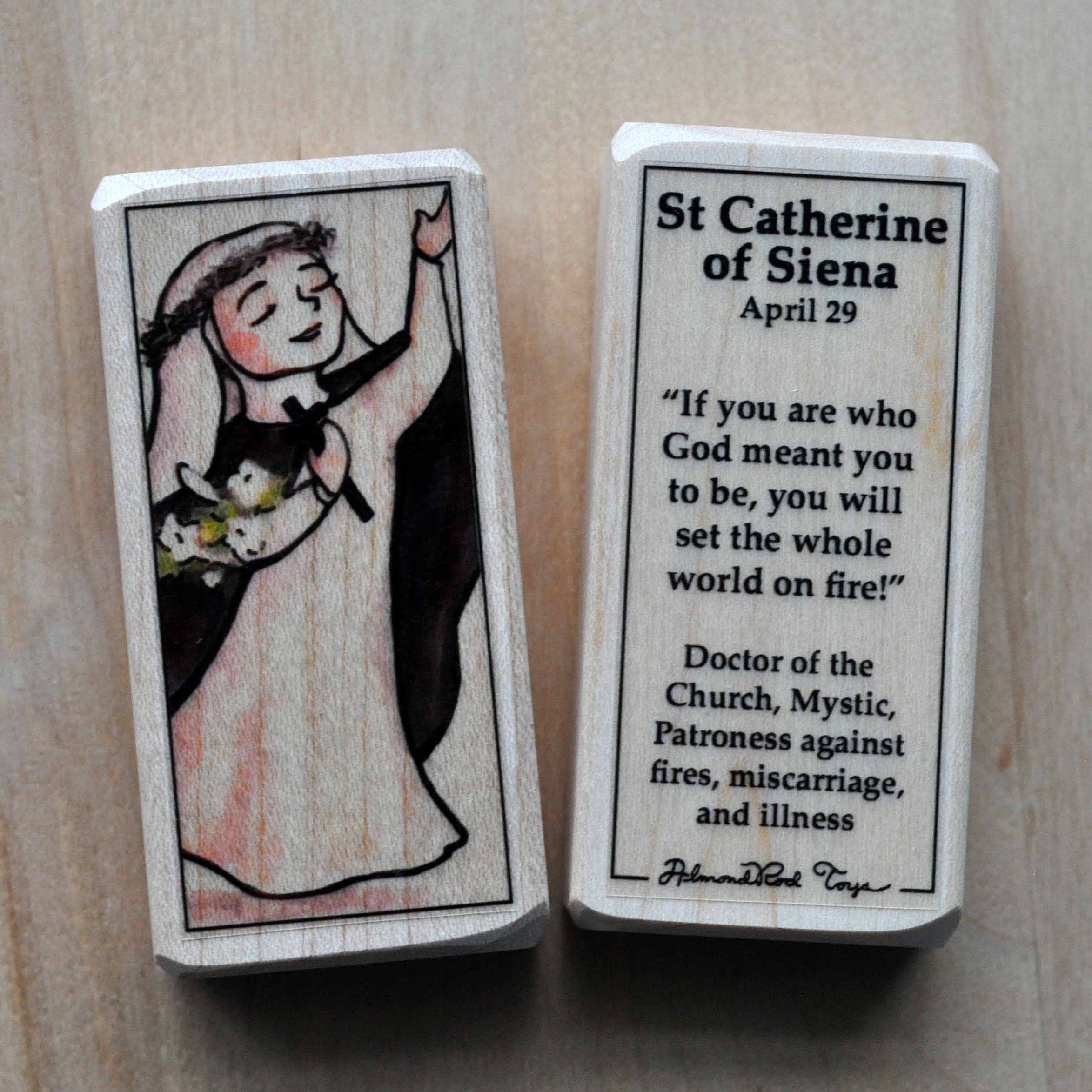 Catherine of Siena // Patron Saint Block