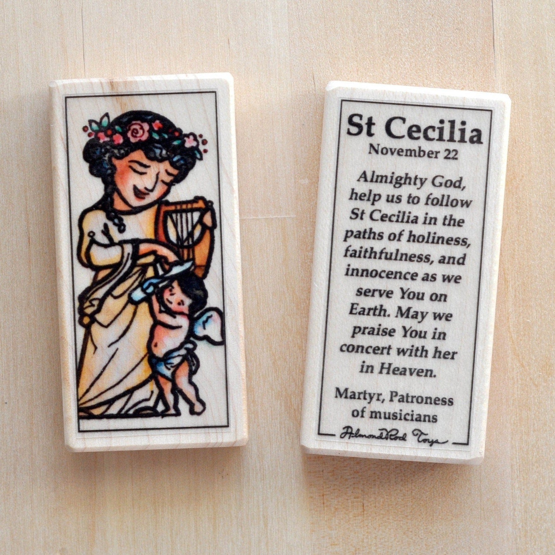 Cecilia // Patron Saint Block