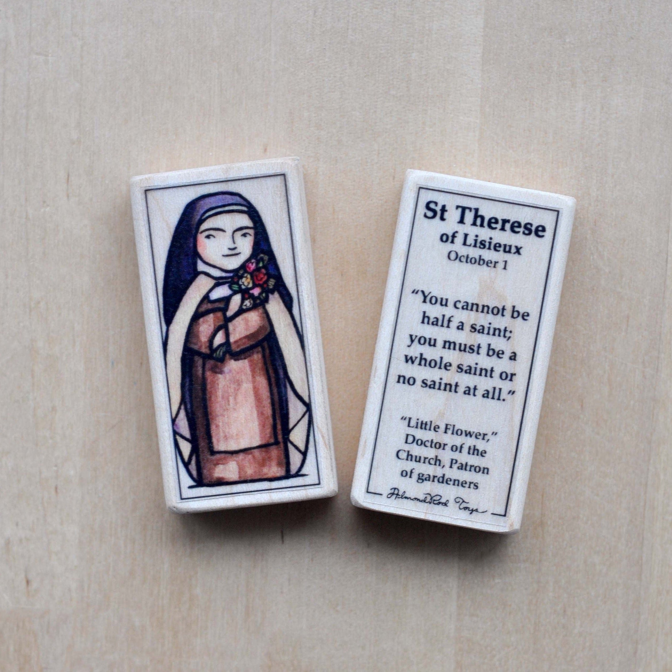 Therese of Lisieux // Patron Saint Block