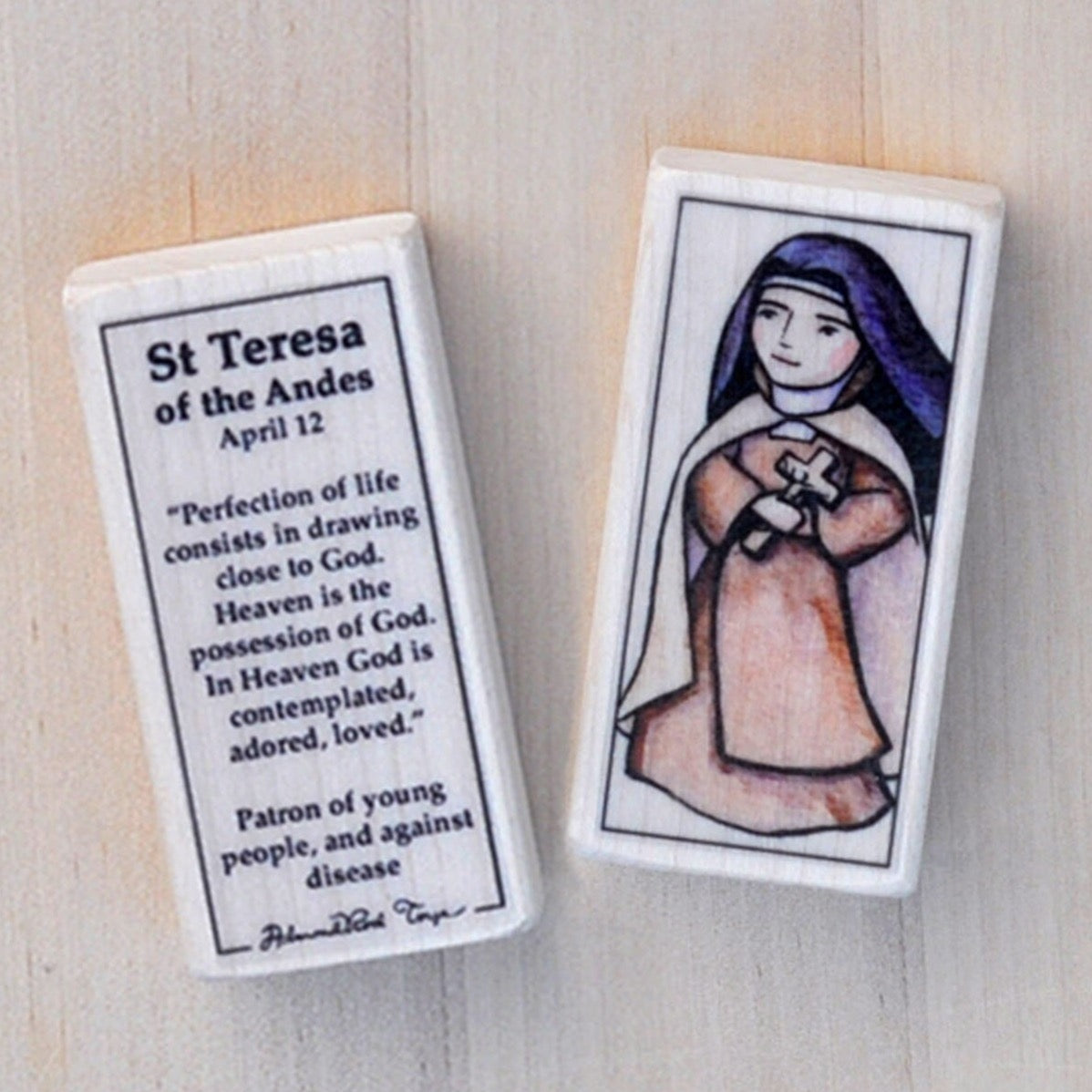 Teresa of the Andes // Patron Saint Block
