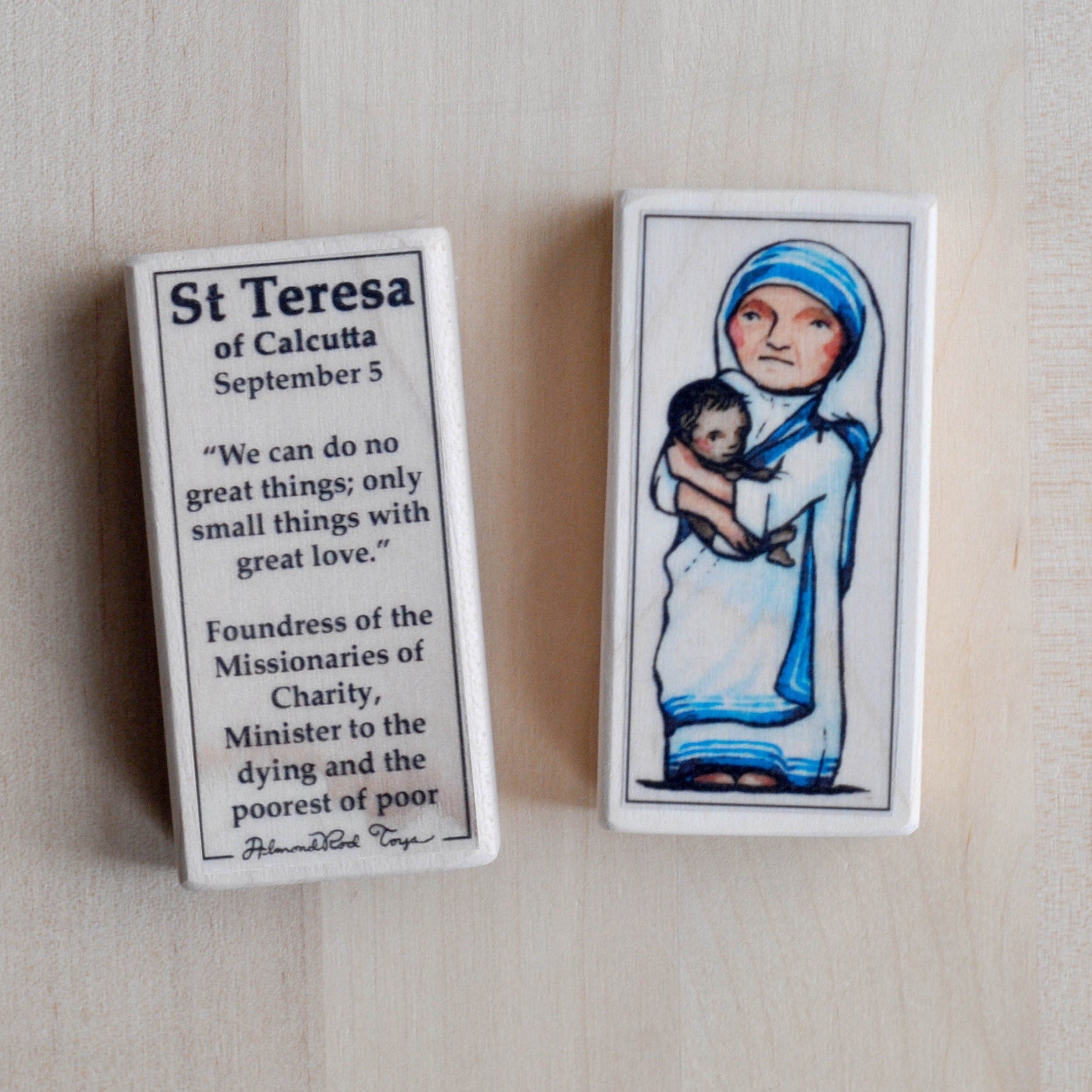 Teresa of Calcutta // Patron Saint Block