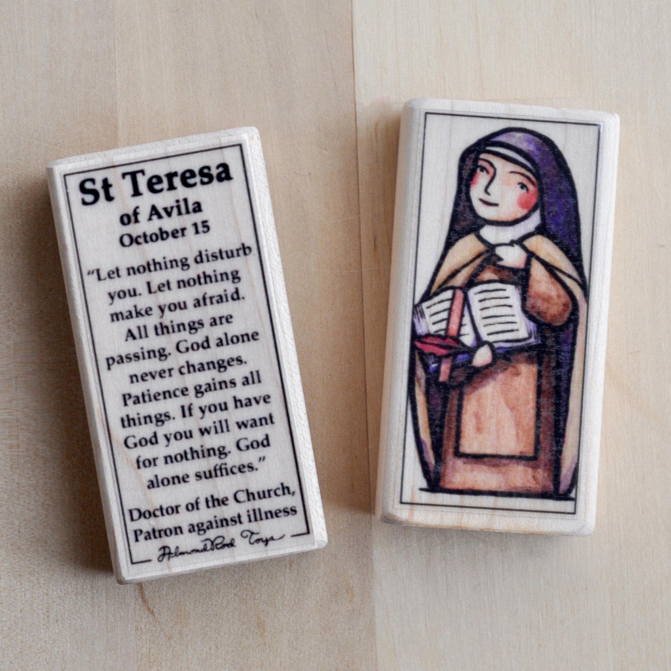 Teresa of Avila // Patron Saint Block