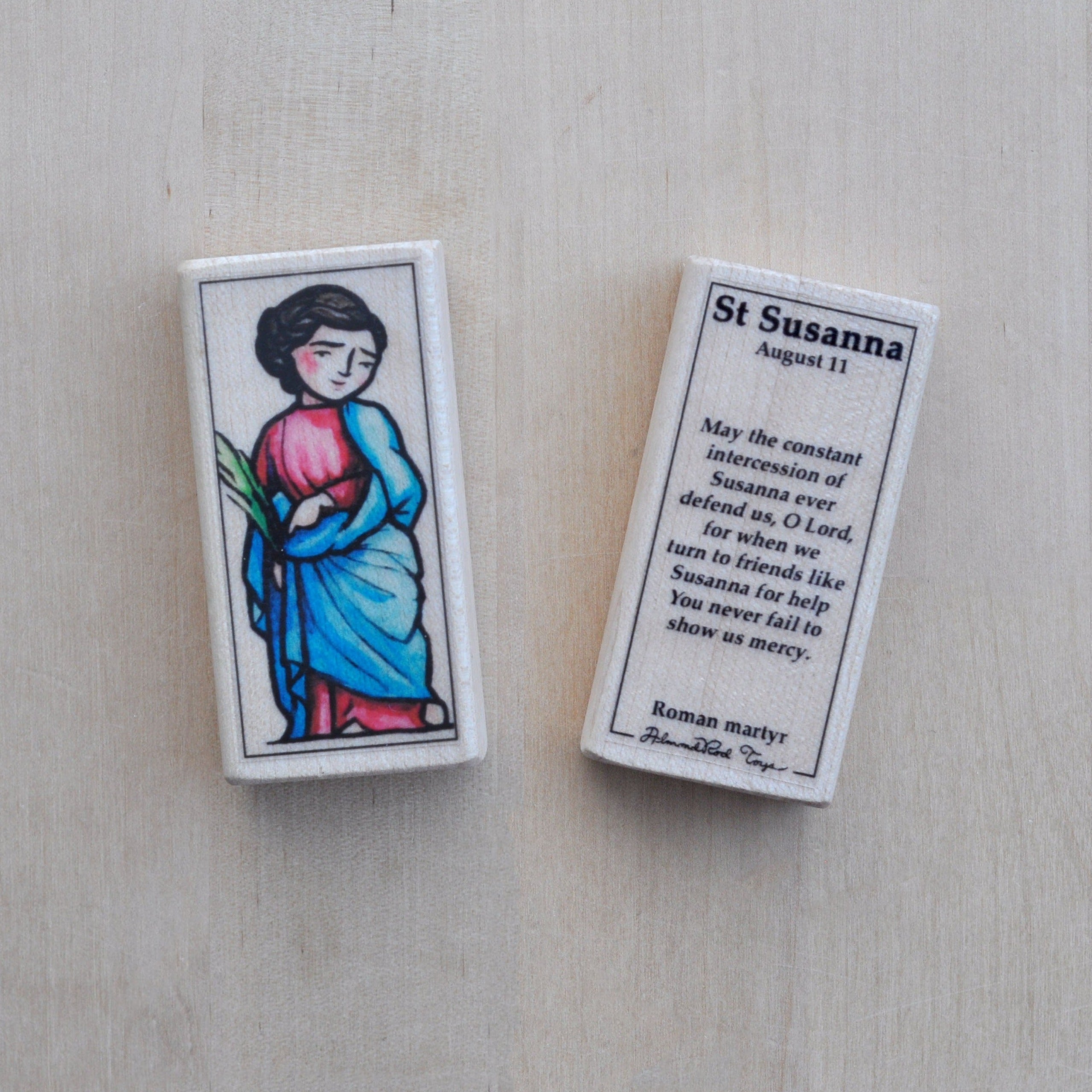 Susanna // Patron Saint Block
