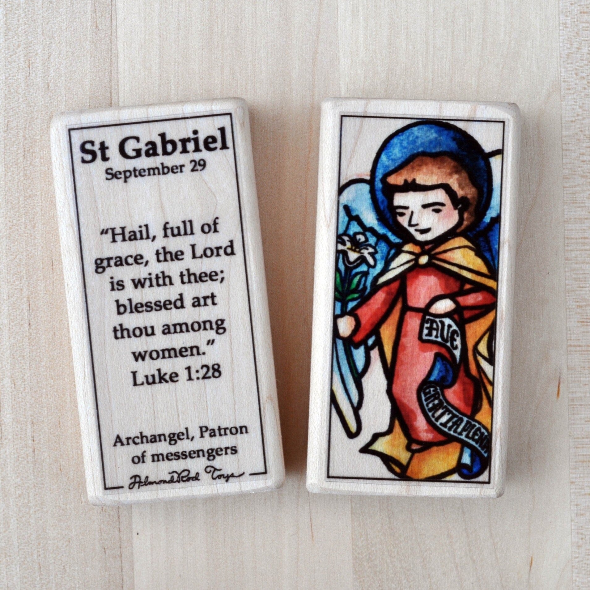 Gabriel the Archangel //  Patron Saint Block