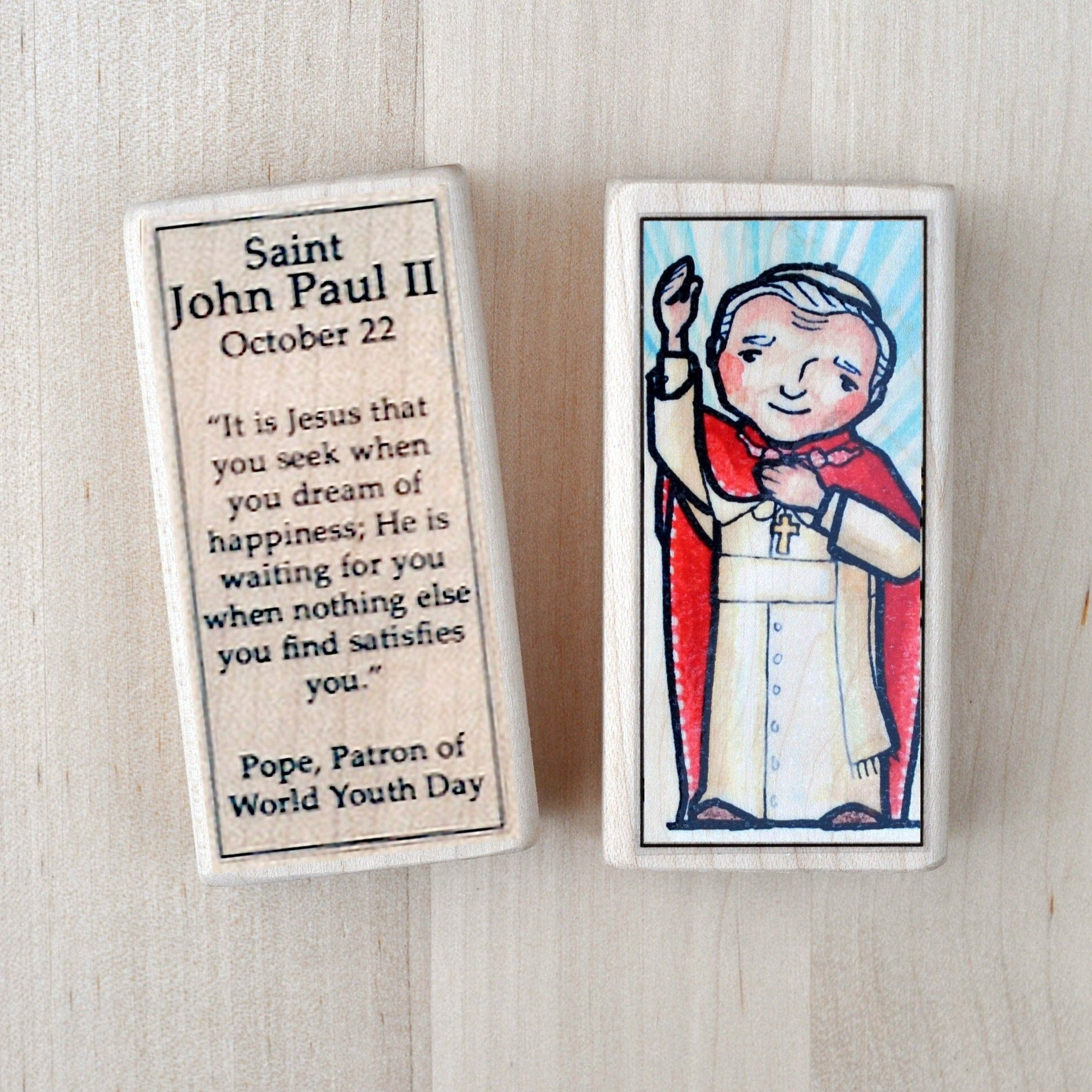 John Paul II // Patron Saint Block