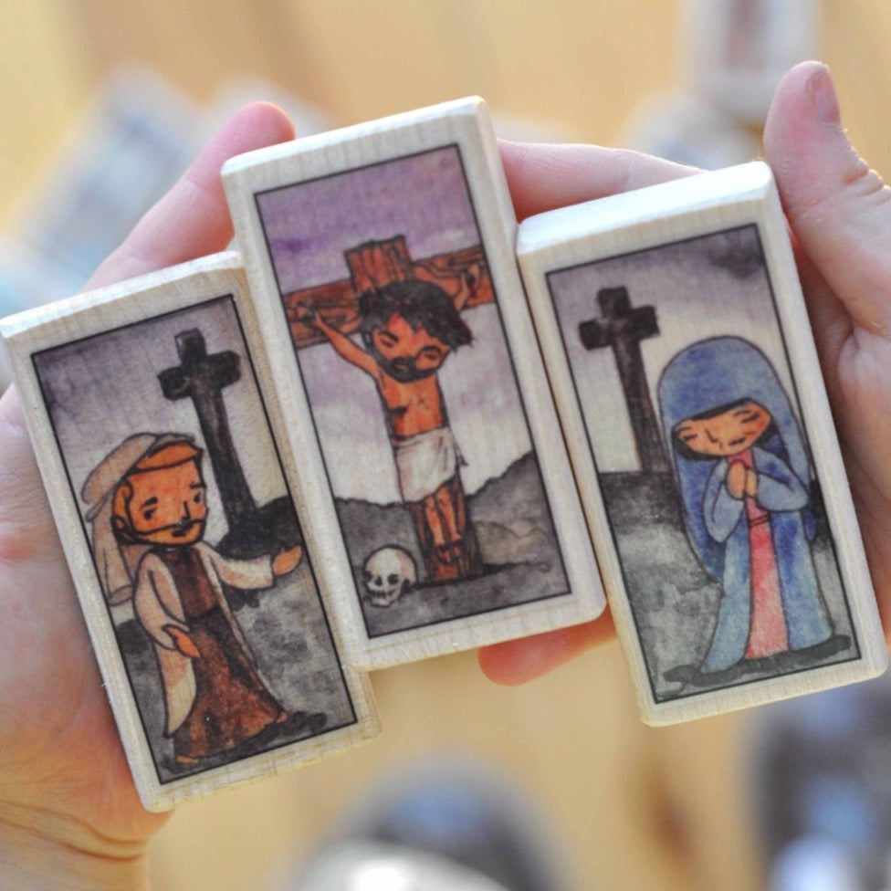 Lent and Easter Scene Blocks // Collection Block Set